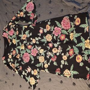 Glamour stretch bell sleeve dress